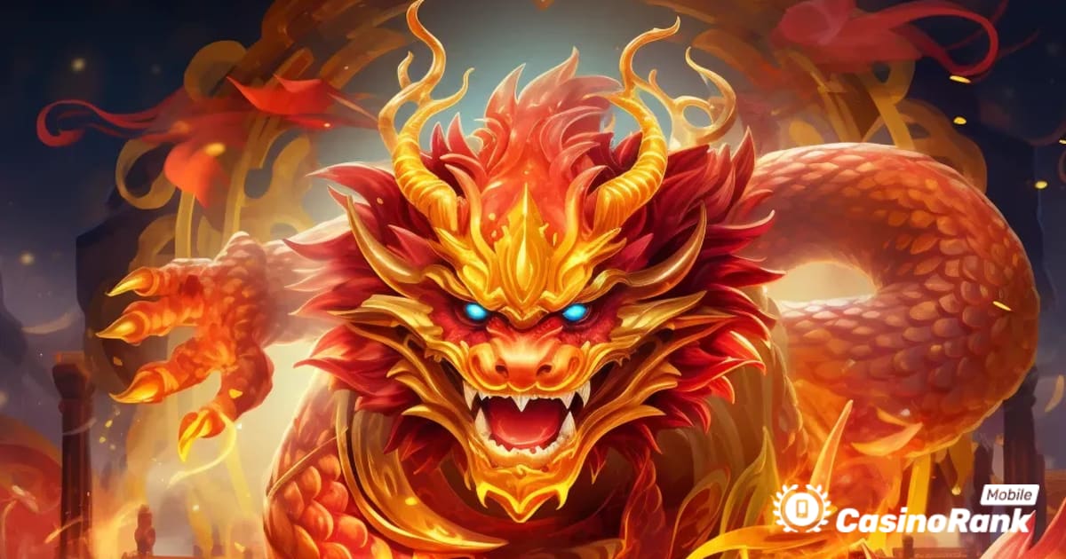 Создавайте самые горячие выигрышные комбинации в Super Golden Dragon Inferno от Betsoft
