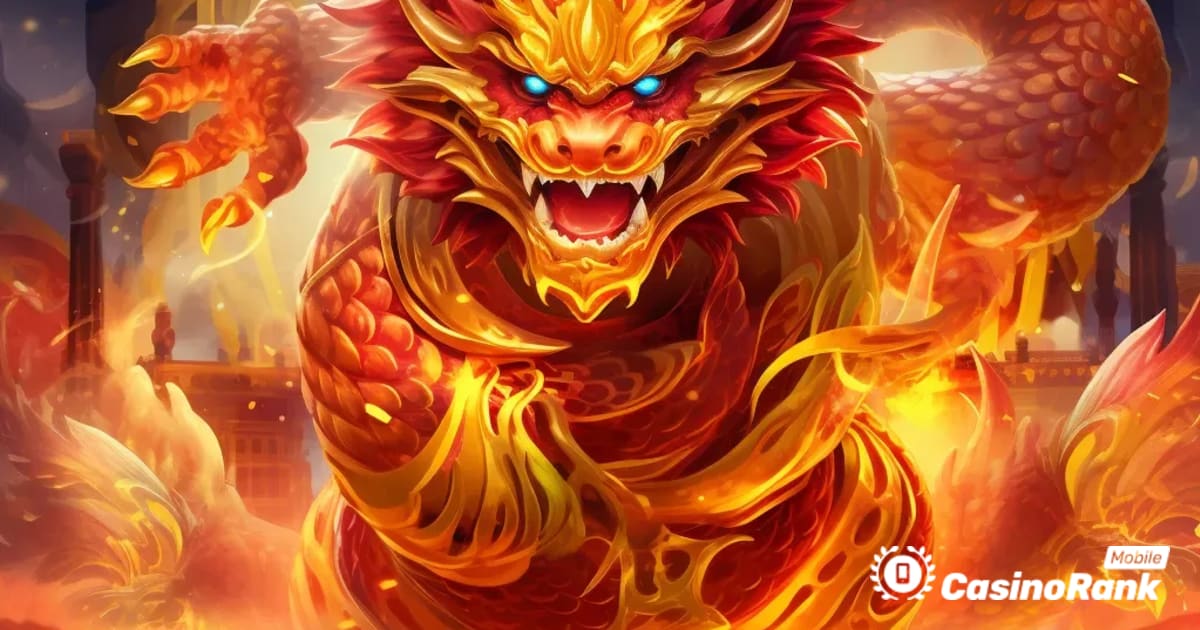 Создавайте самые горячие выигрышные комбинации в Super Golden Dragon Inferno от Betsoft