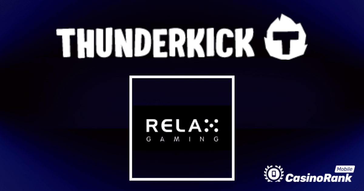Thunderkick присоединяется к постоянно расширяющейся студии Relax Studio