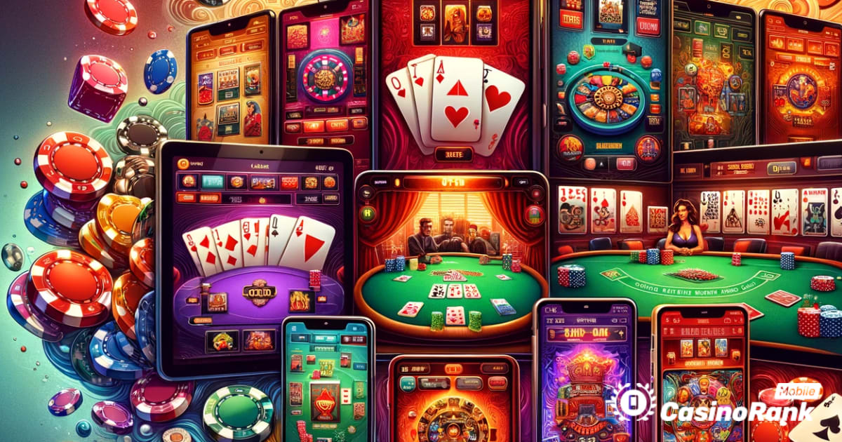 Самые популярные варианты покера в мобильном казино